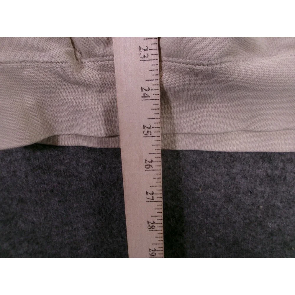Nike Air Jordan Hoodie Men Medium Tan Dri FIT Sport Crossover Fleece Hoodie